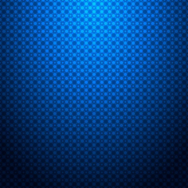 Blue geometric seamless pattern — Stock Vector