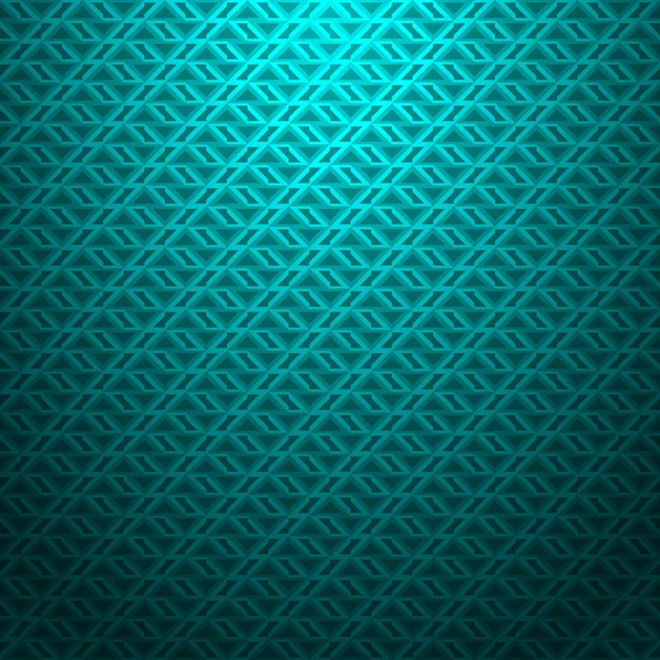 Cyan motif géométrique sans couture — Image vectorielle