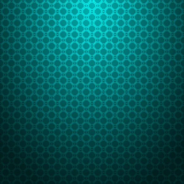 Cyan geometric seamless pattern — Stock Vector