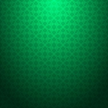 Bahar yeşil geometrik desen