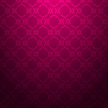 Kırmızı geometrik desen