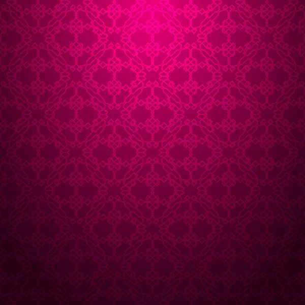 Magenta geometrische patroon — Stockvector