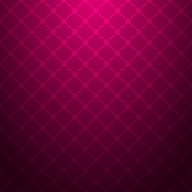 Kırmızı geometrik desen