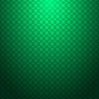 Bahar yeşil geometrik desen