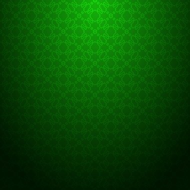 Yeşil geometrik desen