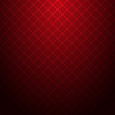 Kırmızı geometrik desen