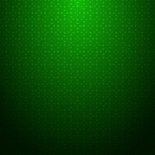 Patrón geométrico verde — Vector de stock