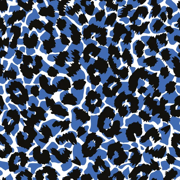 Leopar hayvan izi vektörünün desen tasarımı