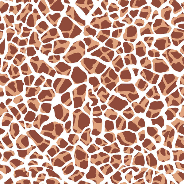 pattern design of animal print giraffe vector