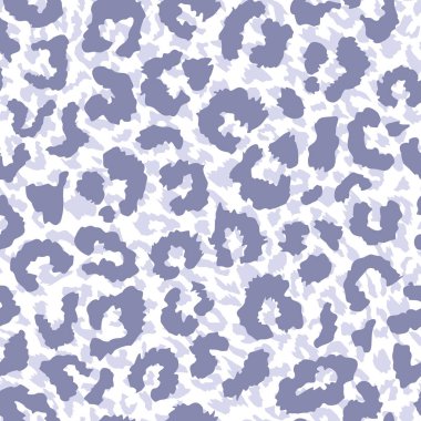 Leopar hayvan izi vektörünün desen tasarımı