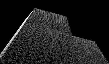 mimari soyut geometrik arkaplan 3d grafikleri