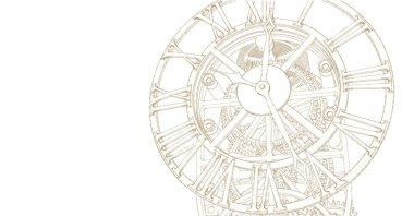 Saat mekanizması vintage 3d illüstrasyon