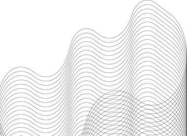 soyut 3d çizim, vektör illüstrasyonu