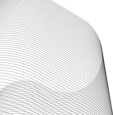 soyut 3d çizim, vektör illüstrasyonu