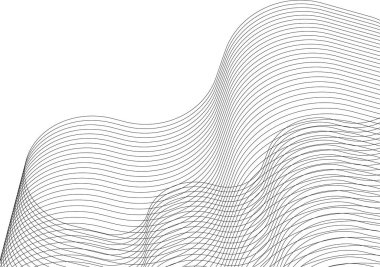 soyut 3d çizim, vektör illüstrasyonu