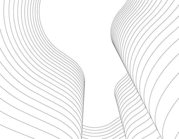 Abstrakt Illustration Skiss Vektor Illustration — Stock vektor