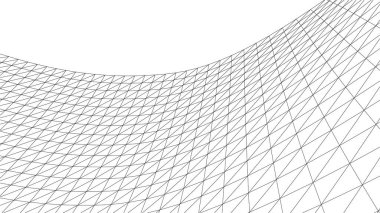 soyut 3d çizim, vektör illüstrasyonu