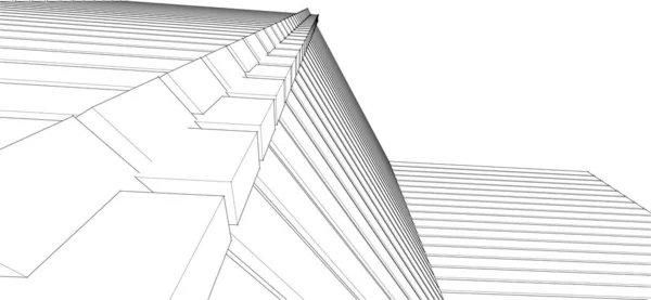 抽象的な建築壁紙のデザインデジタルコンセプトの背景 — ストックベクタ