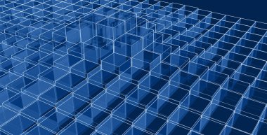 soyut geometri 3d biçimlendirmesi