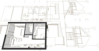  ev mimarisi proje taslağı 3D