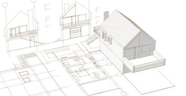  ev mimarisi proje taslağı 3D