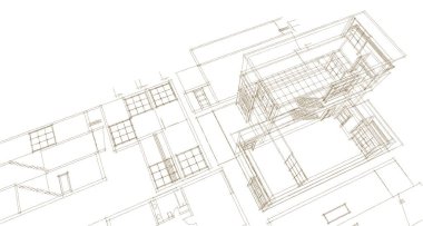 ev mimarisi çizimi 3d oluşturma