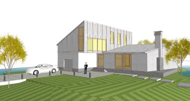 ev mimarisi çizimi 3d oluşturma