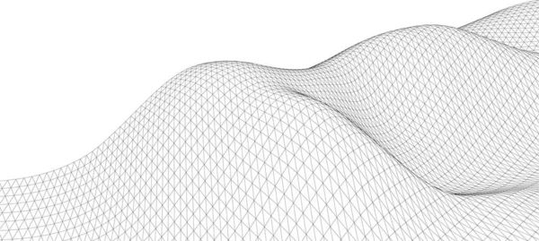 soyut grafik geometri 3d illüstrasyon