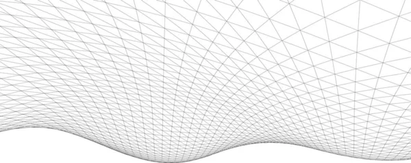 Abstraktní Grafická Geometrie Ilustrace — Stockový vektor