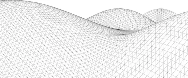 Abstraktní Grafická Geometrie Ilustrace — Stockový vektor