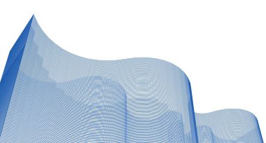 soyut mimari 3d resimleme arkaplanı