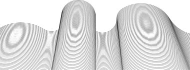  soyut geometrik arkaplan doğrusal yapı 3d oluşturma