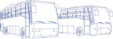 vektör yolu - beyaz üzerinde izole