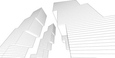 soyut mimari duvar kağıdı, dijital arkaplan