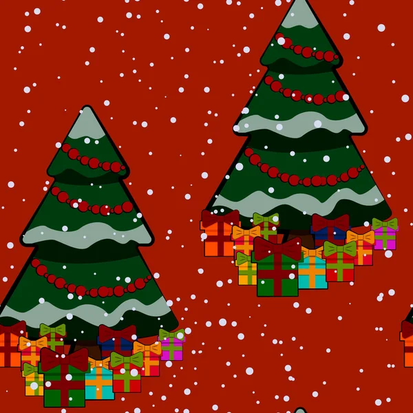 Kusursuz Noel ağacı ve hediyeler..