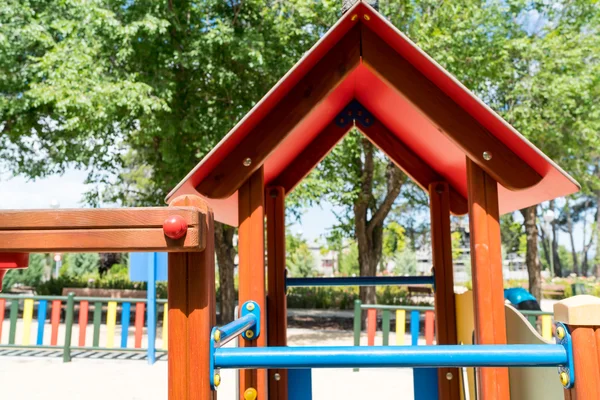 Roof part of children playground — Stock Photo, Image