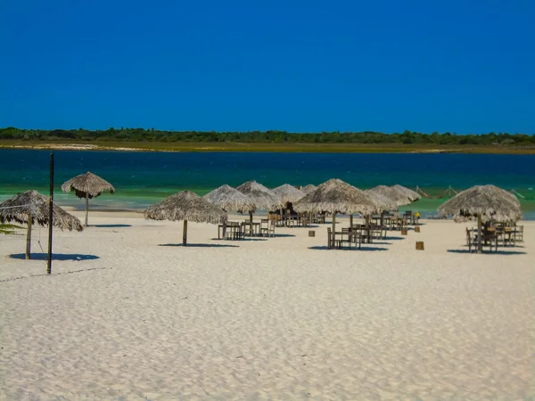 Praia em Jericoacoara, Brasil — Fotografia de Stock