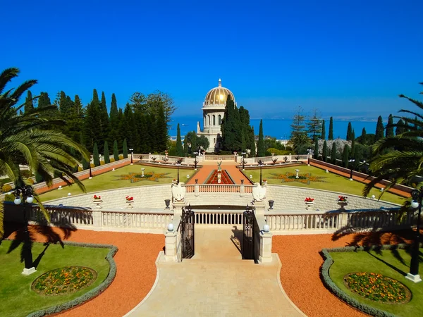 Bahai garden in Haifa, Israel — Stock Photo, Image