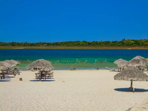 Praia de Jericoacoara, Brasil Fotografia De Stock