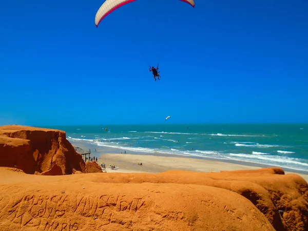 Canoa Quebrada, Brasil Fotos de stock libres de derechos