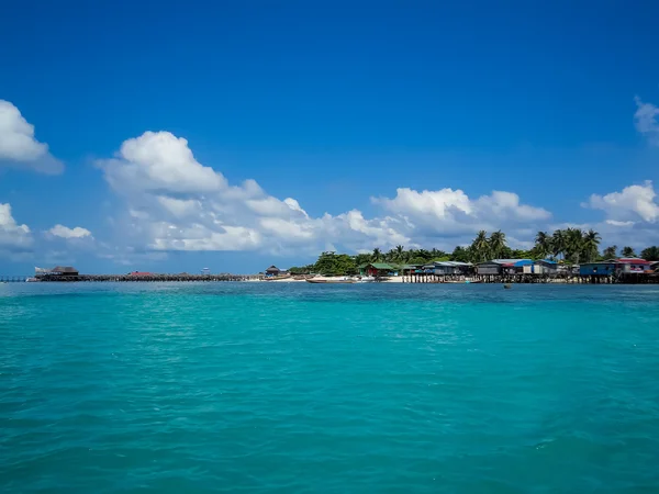 Mabul island i Malaysia — Stockfoto