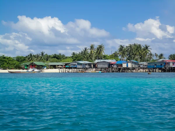 Mabul island at Malaysia — Stock Photo, Image