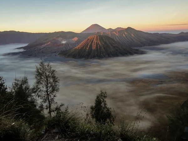 Monte bromo na indonésia — Fotografia de Stock