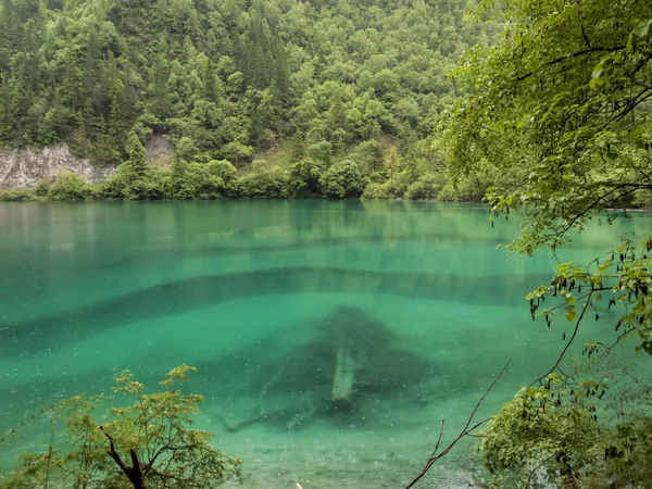 Parque Nacional del Valle de Jiuzhaigou en China — Foto de Stock