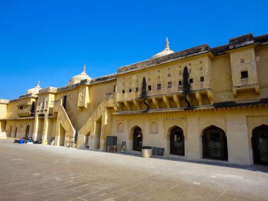 Amer Fort yakınındaki Jaipur, Hindistan Rajahstan