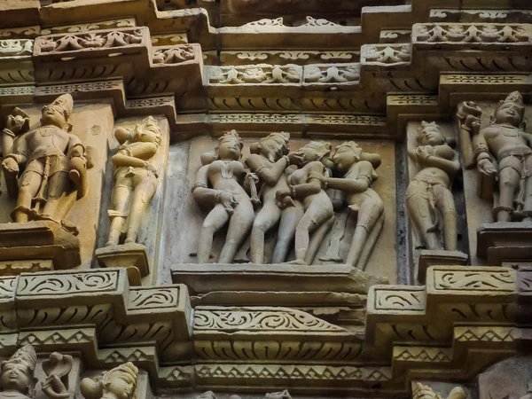 Temples at Khajuraho in India — Stock Photo, Image