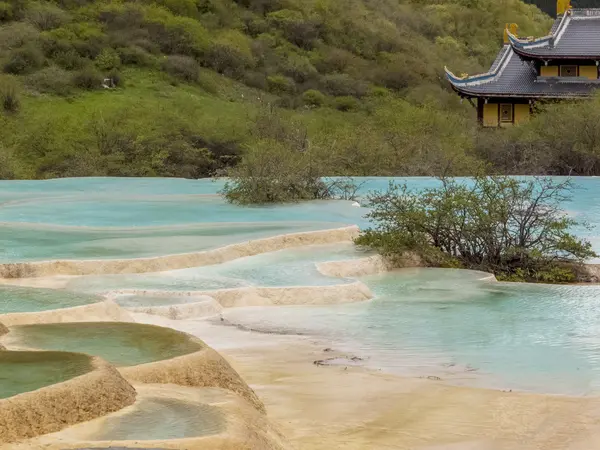 Huanglong, Čína — Stock fotografie