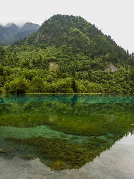 Jiuzhaigou Valley National park v Číně — Stock fotografie