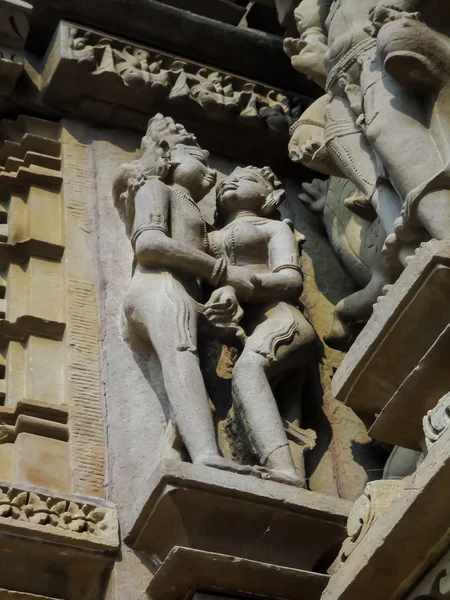 Templos em Khajuraho, na Índia — Fotografia de Stock