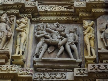 Khajuraho Hindistan tapınaklar